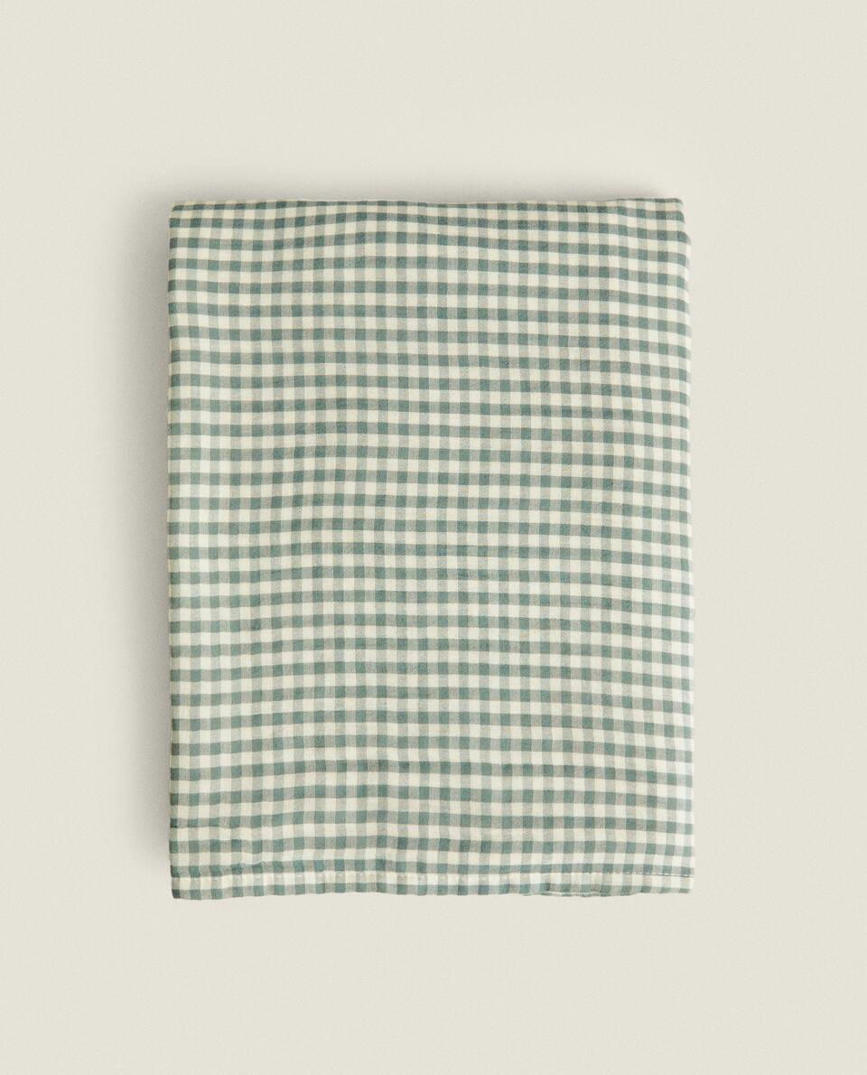 GINGHAM BABY WRAP