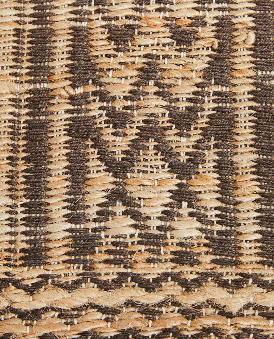 JUTE AND COTTON RUG