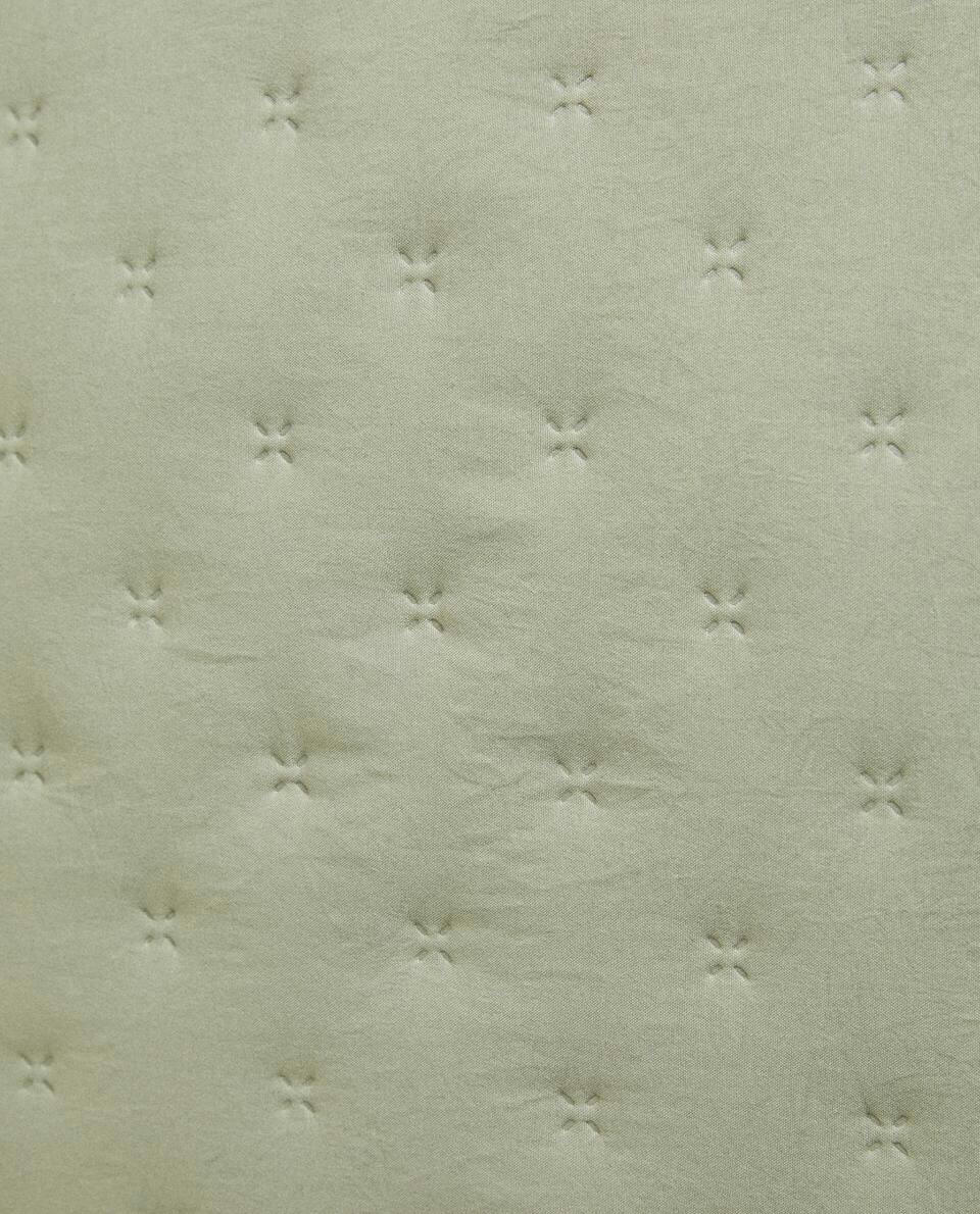 QUILTED DOTTED CUSHION COVER