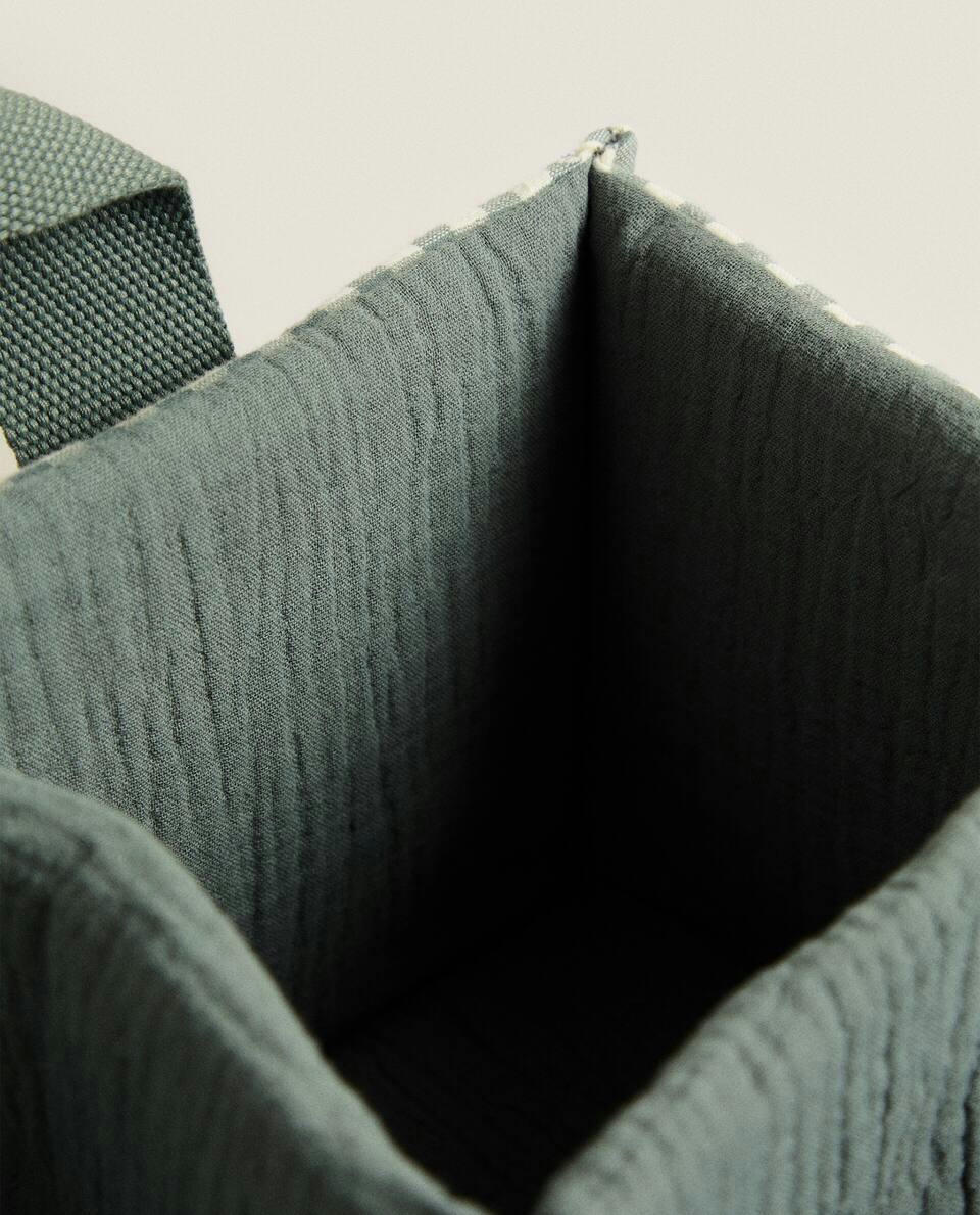 CHILDREN’S CHECK COTTON ORGANISER