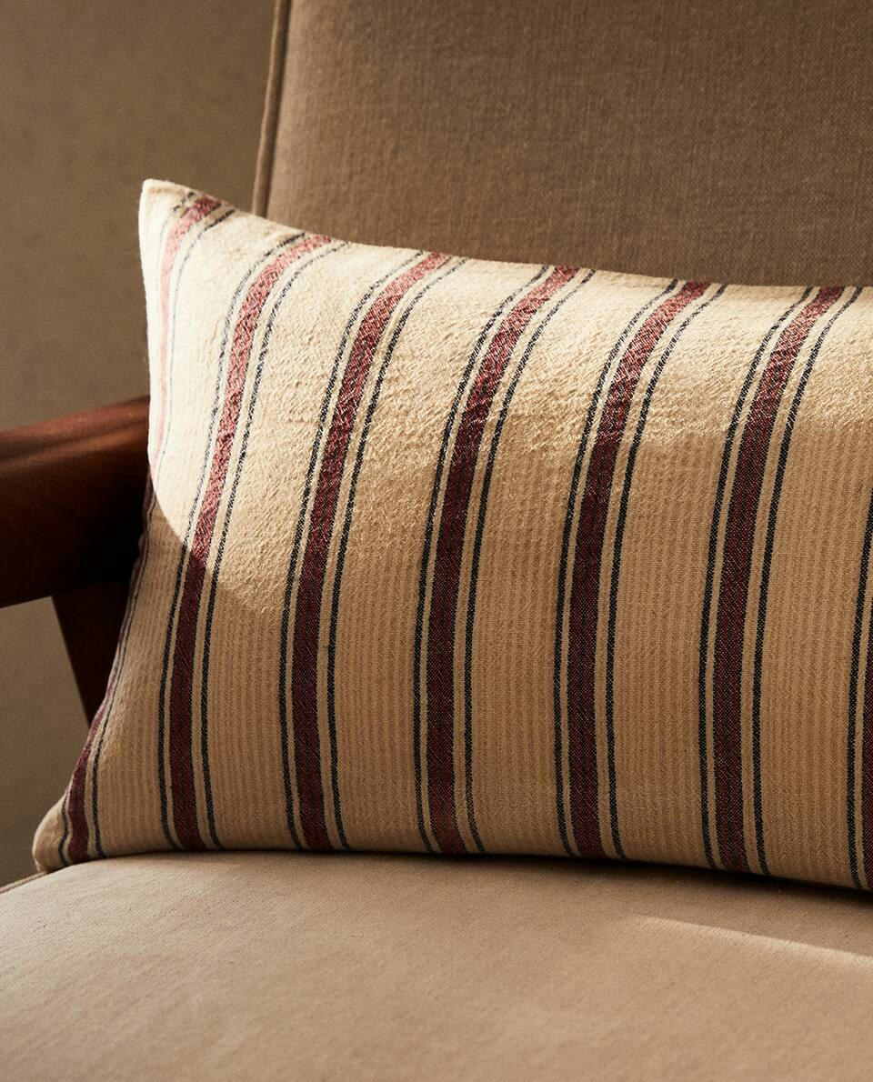 STRIPED CUSHION COVER