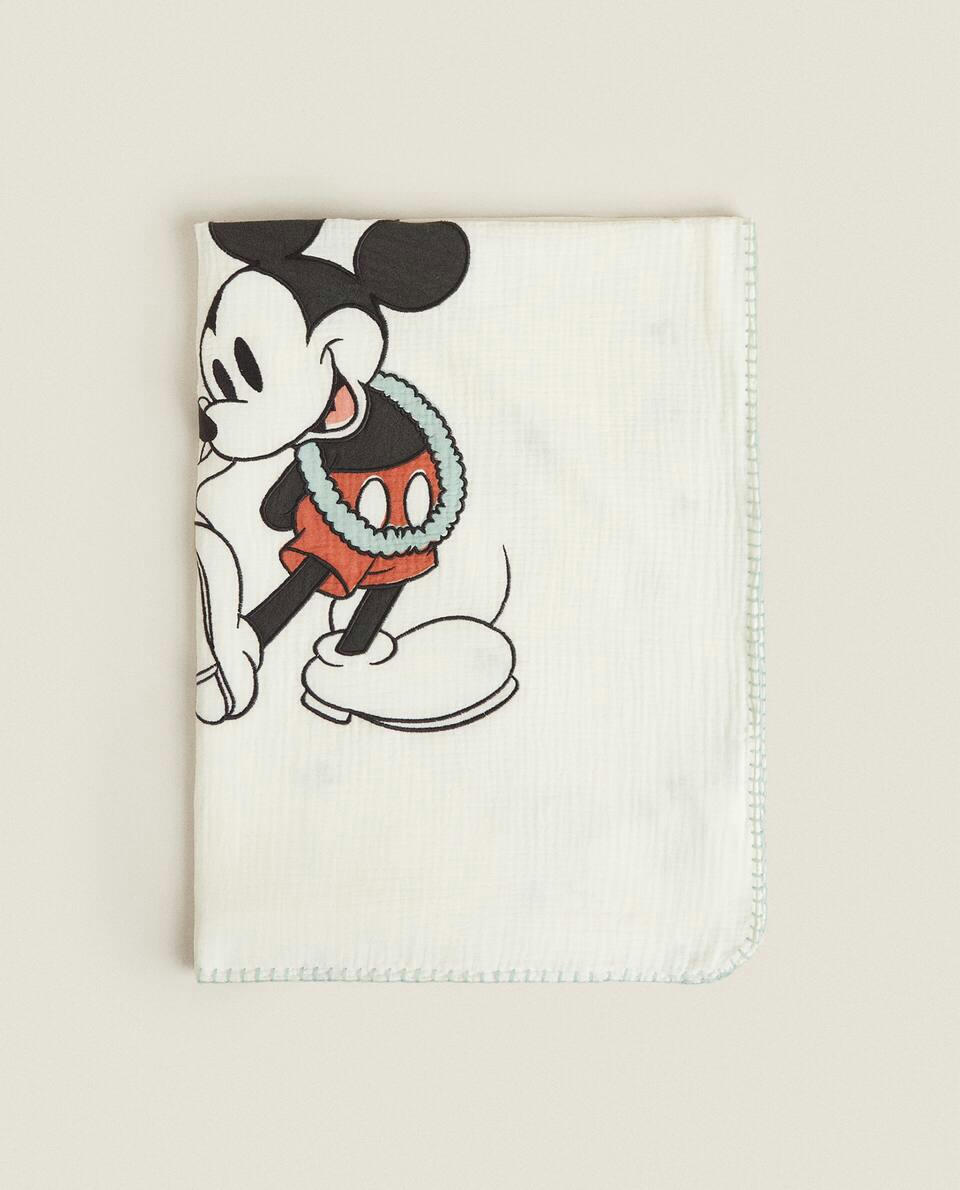 MICKEY MOUSE ? DISNEY EMBROIDERED BLANKET