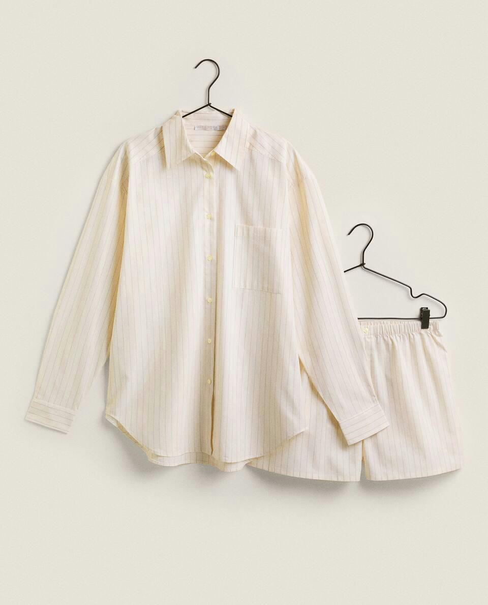 STRIPED COTTON SHIRT