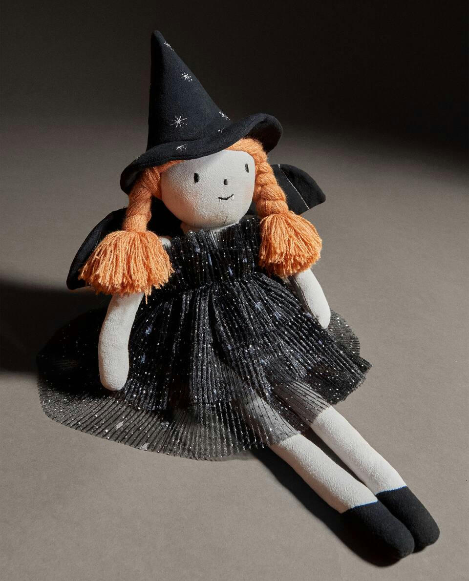 KIDS’ HALLOWEEN WITCH SOFT TOY