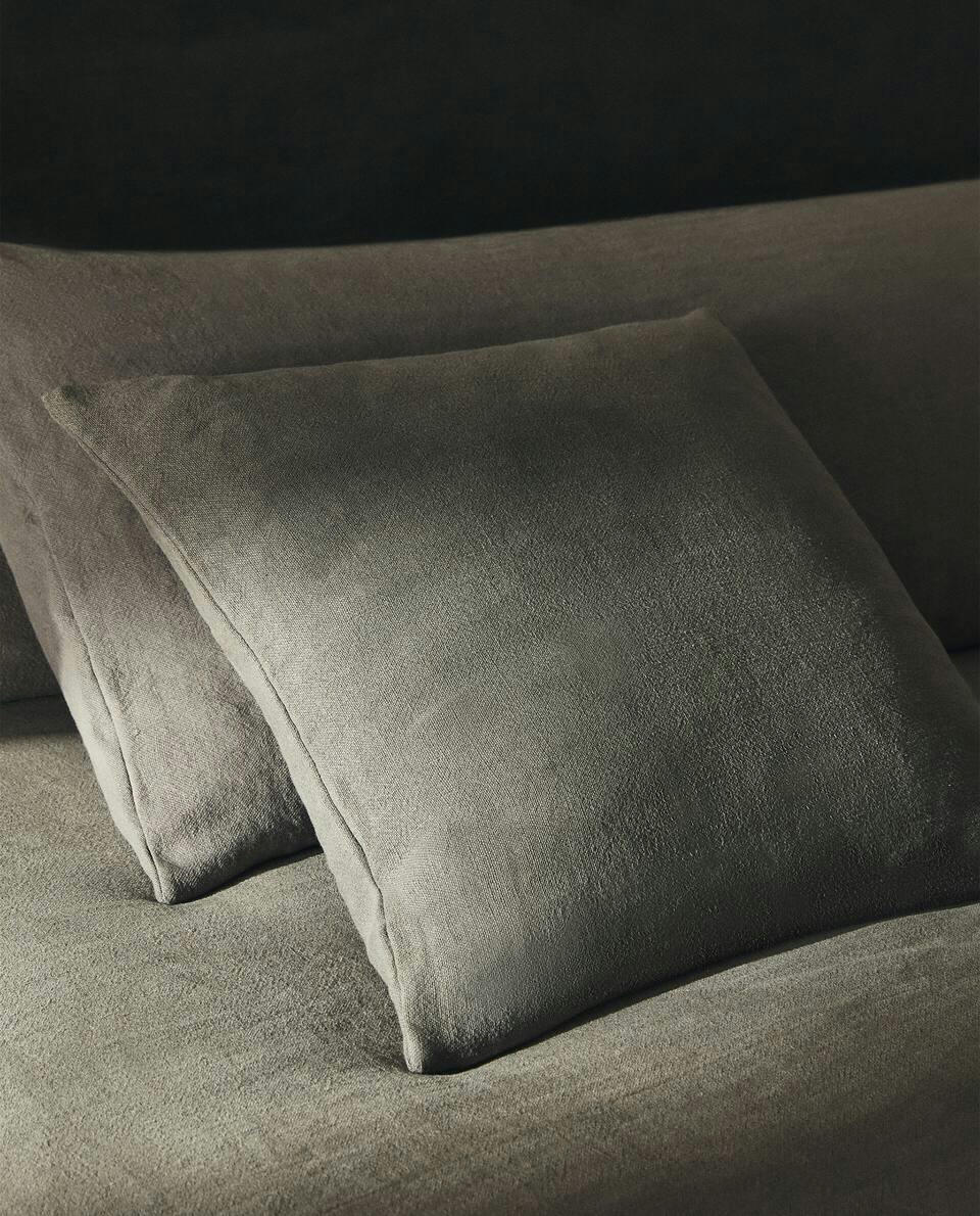 LINEN CUSHION COVER