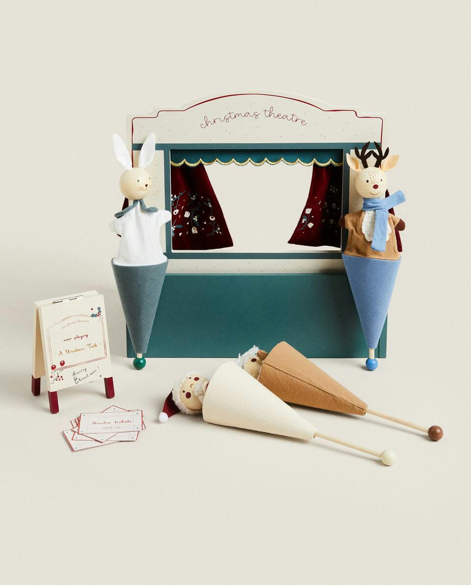 CHILDREN’S CHRISTMAS THEATRE SET