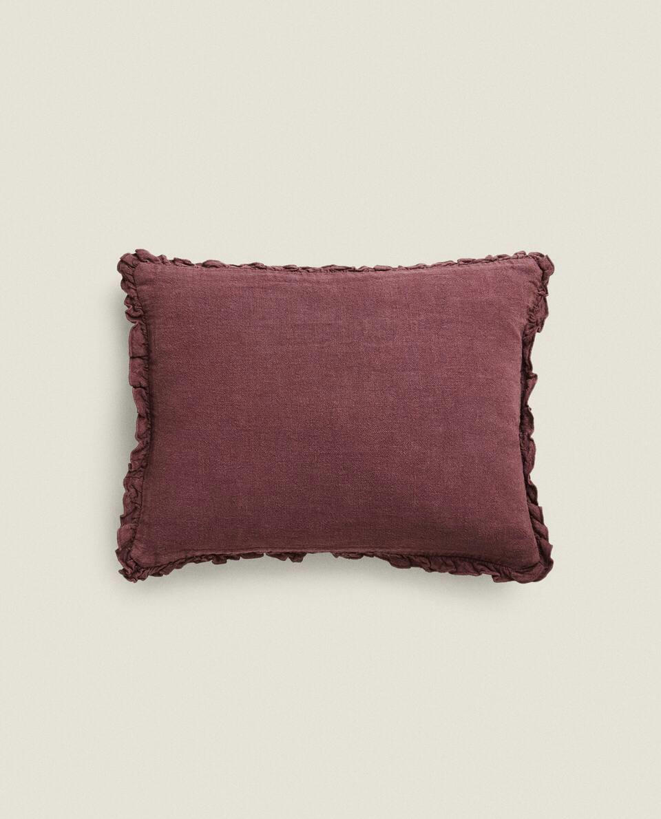 LINEN CUSHION COVER