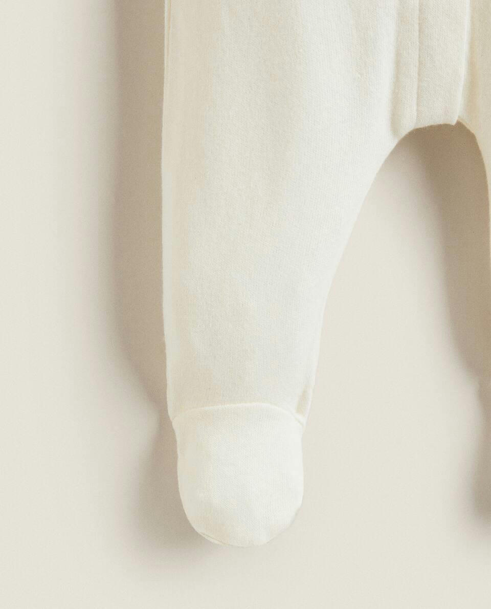 NEWBORN BABY SET WITH TRIM