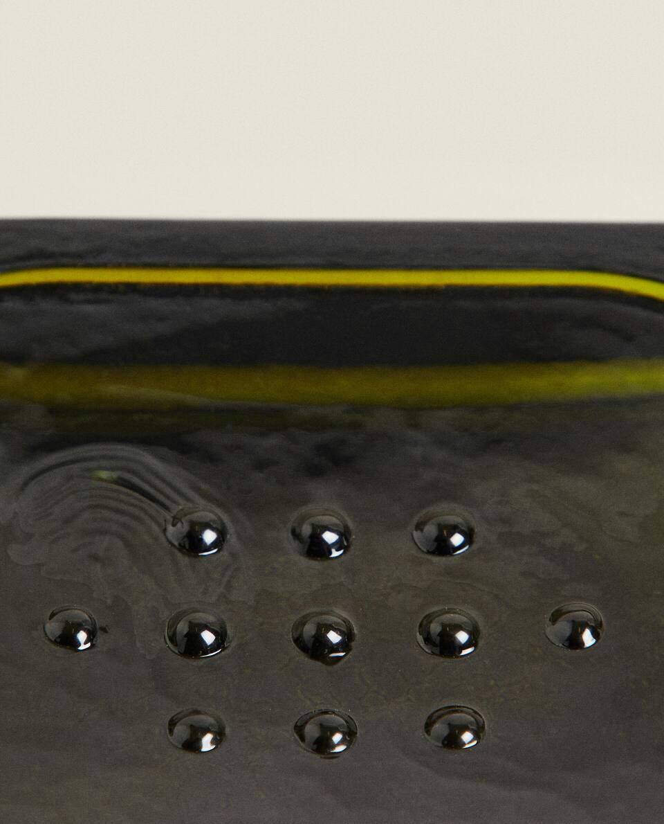 COLOURED GLASS BATHROOM SET