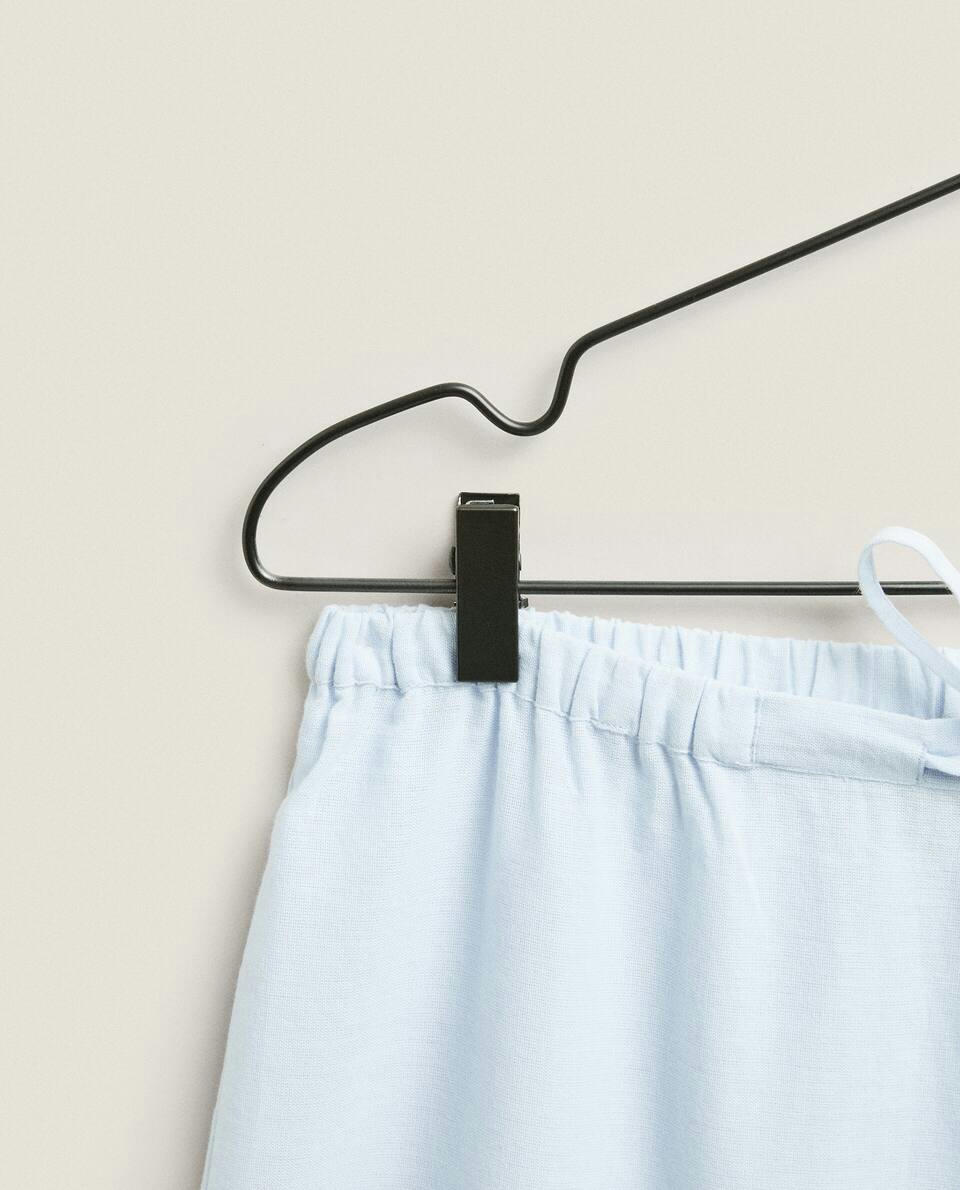 EMBROIDERED TROUSERS