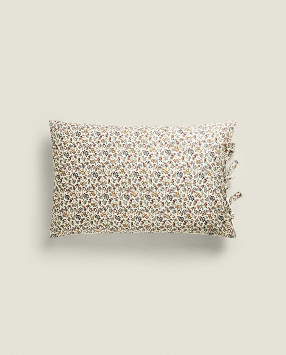 FLORAL PRINT FABRIC CHILDREN’S PILLOWCASE