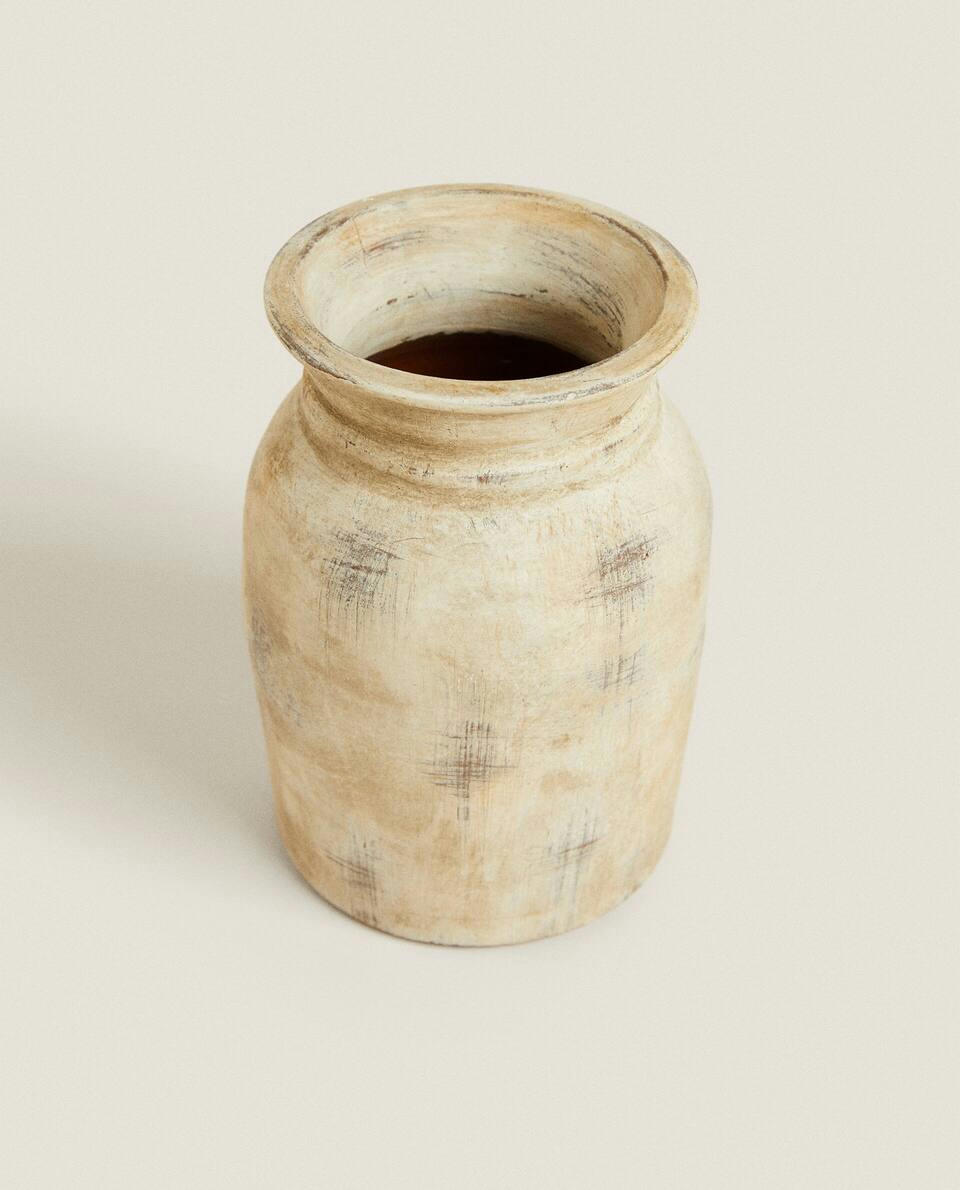 STONEWARE VASE