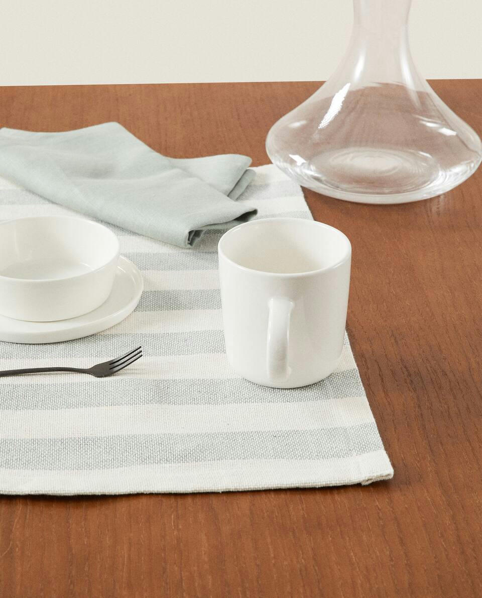 STRIPED COTTON PLACEMAT (PACK OF 2)