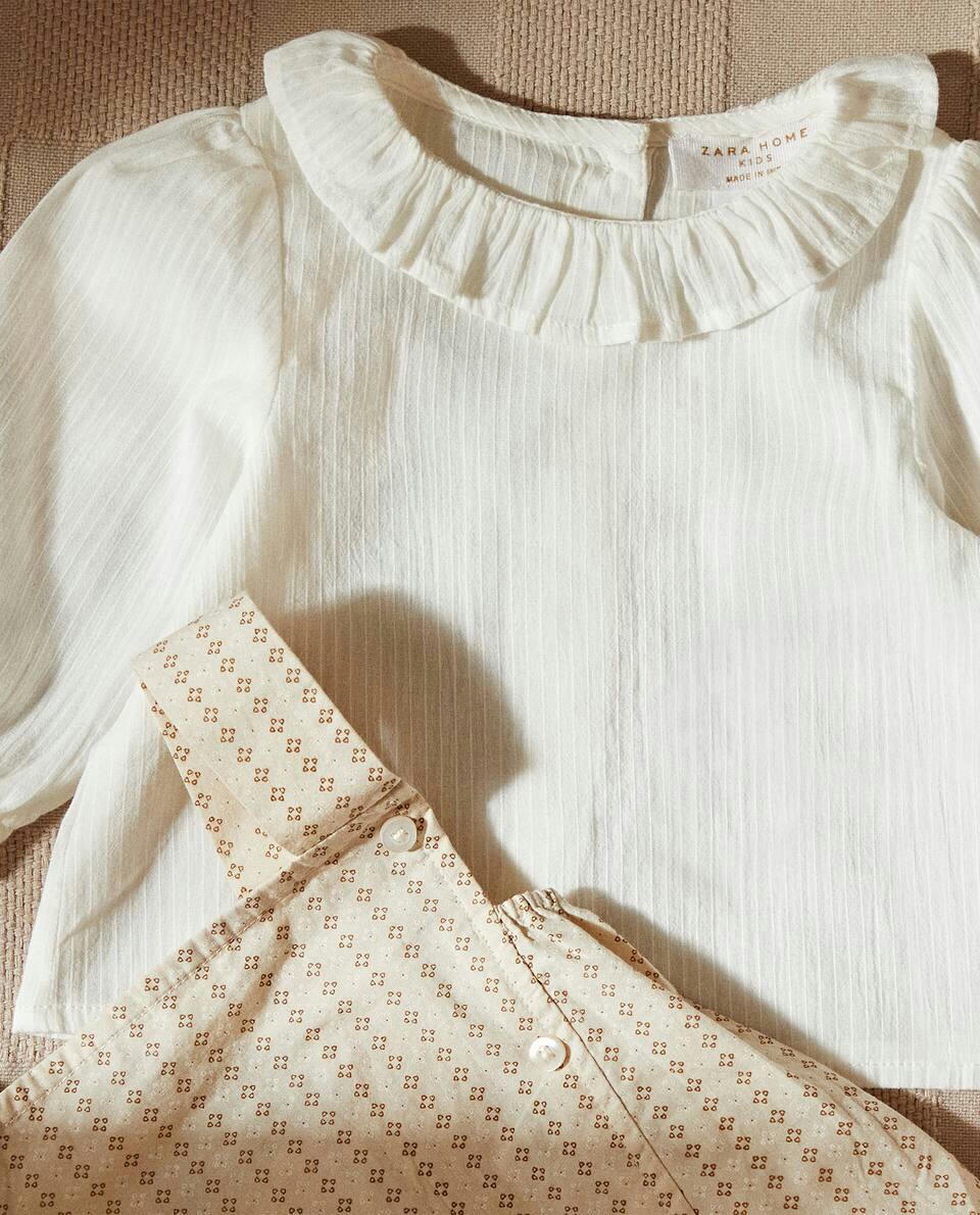 BABY SHIRT WITH RUFFLE