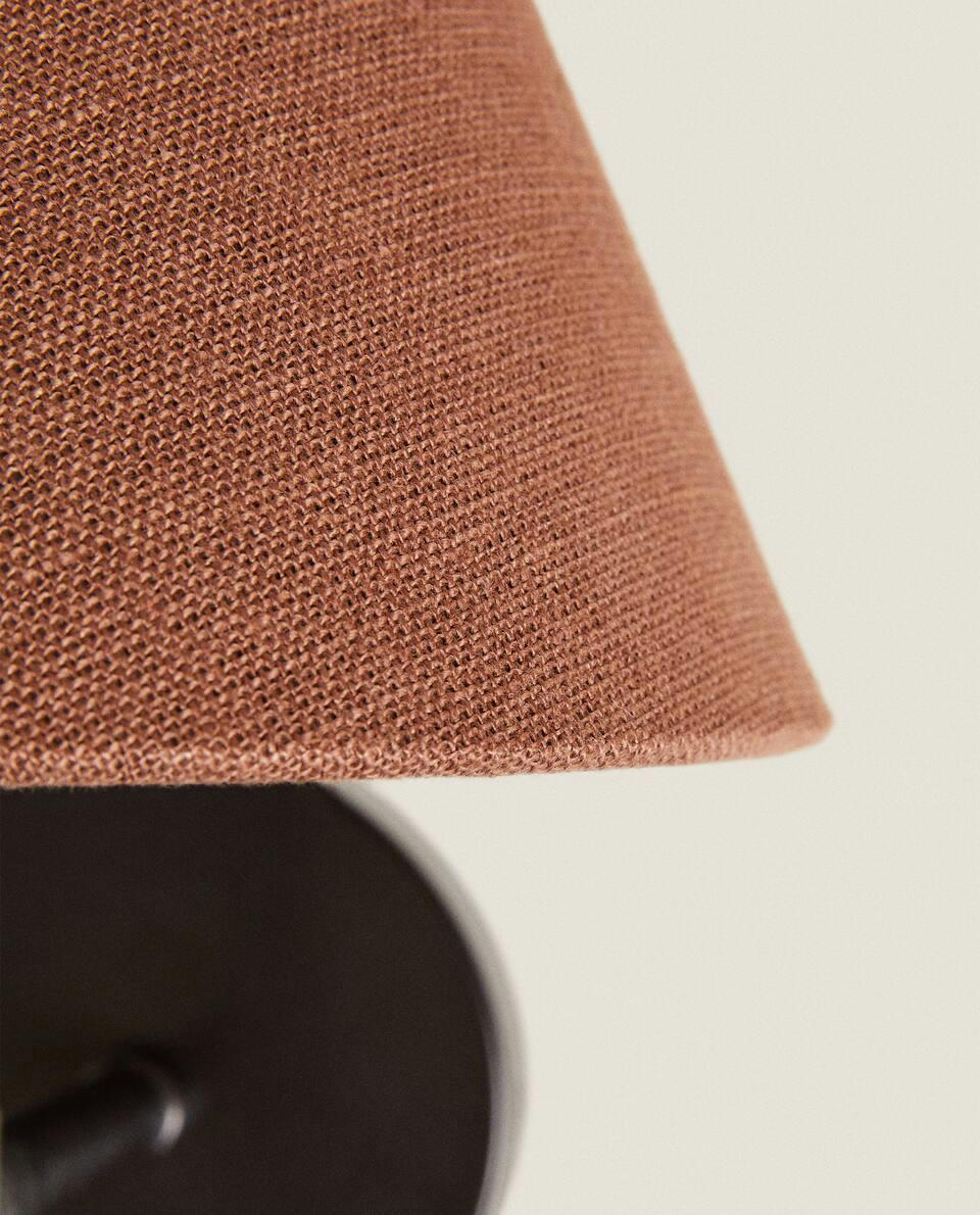 LINEN LAMPSHADE APPLIQUé