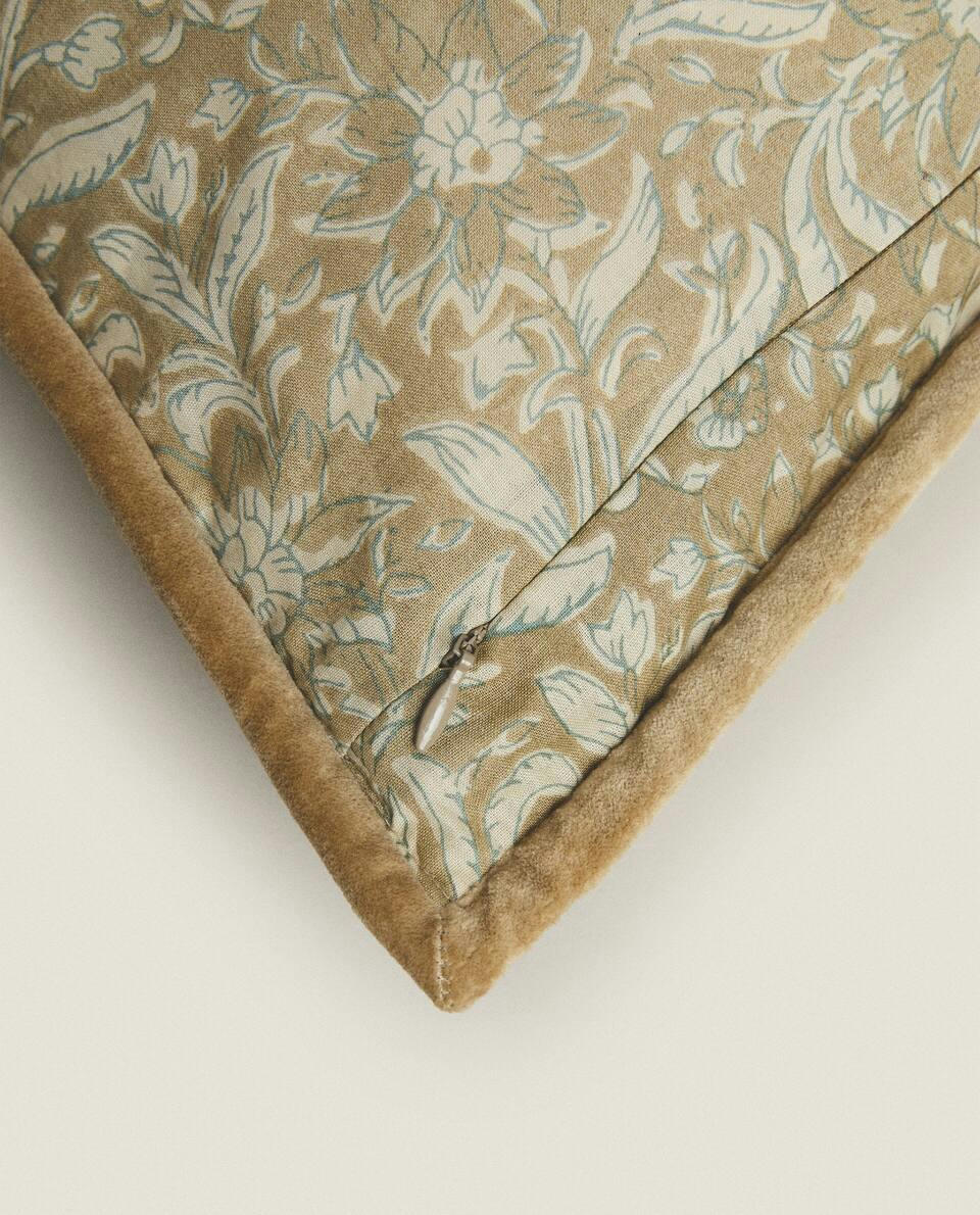 VELVET CUSHION COVER