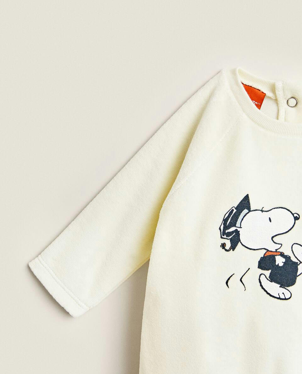 VELOUR PEANUTS? ROMPER