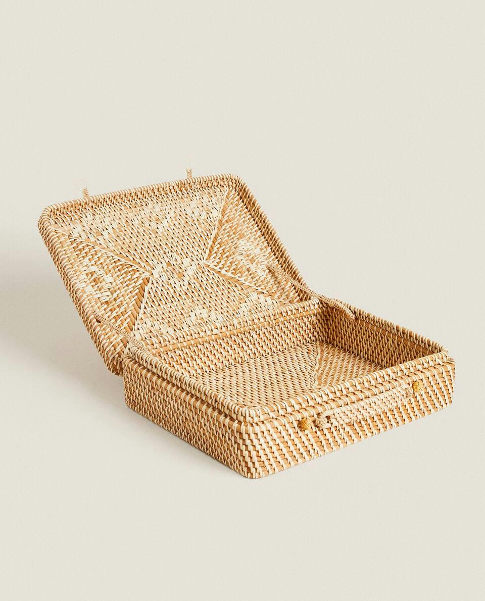 KIDS’ DIAMOND RATTAN BRIEFCASE