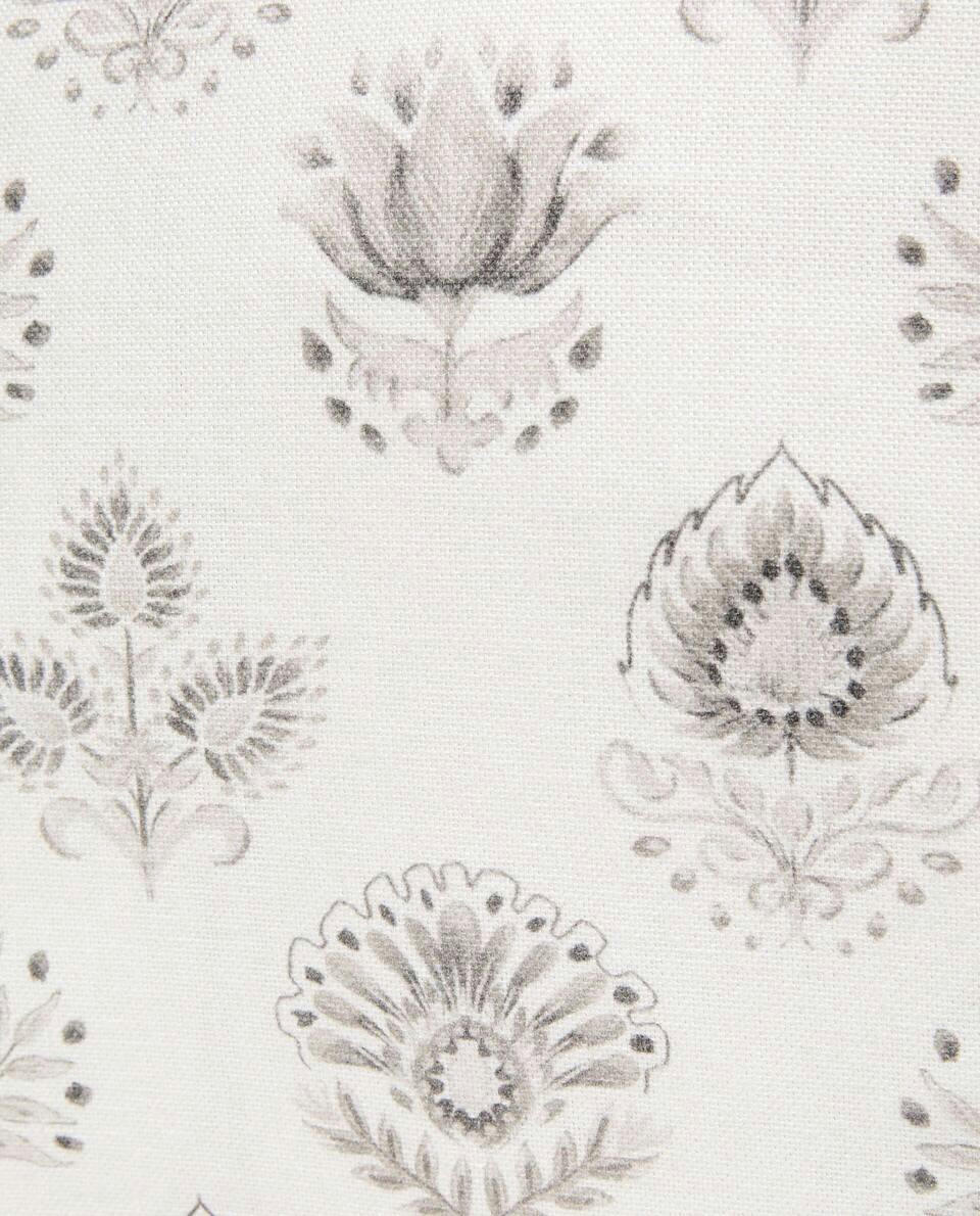 FLORAL PRINT CUSHION COVER