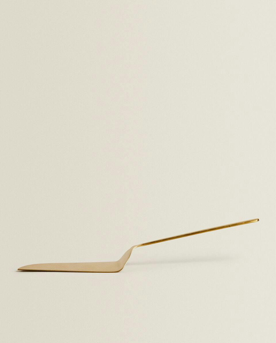 CAKE SLICE WITH HAMMERED HANDLE