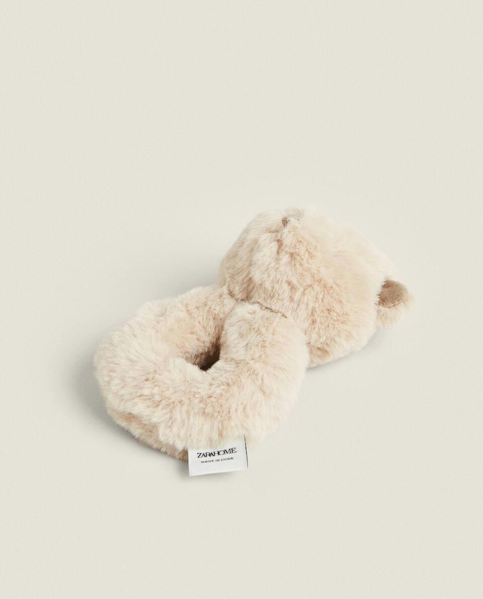 CHILDREN’S BEAR SOFT TOY RATTLE