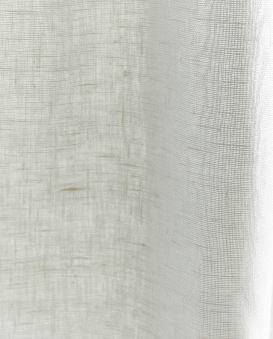 WASHED LINEN CURTAIN