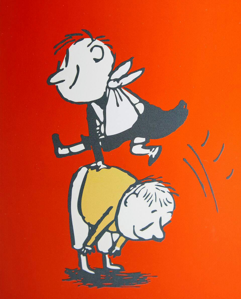 CHILDREN'S LE PETIT NICOLAS ? METAL WASTEPAPER BASKET