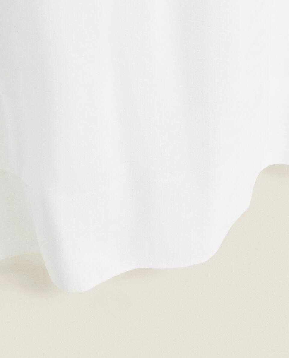 LINEN OVERLOCK CURTAIN