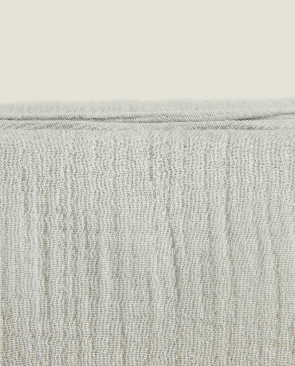 COTTON MUSLIN CLOVER TOILETRY BAG