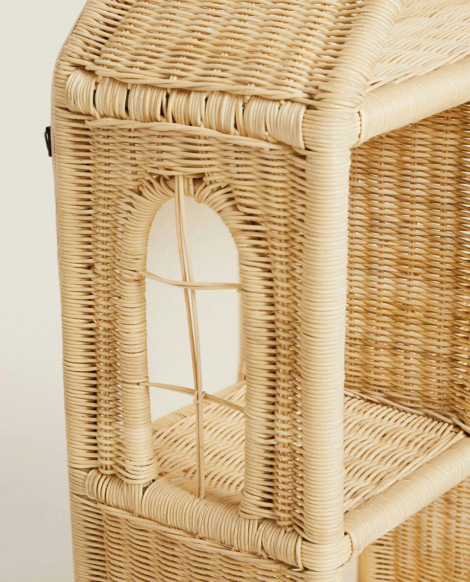 RATTAN HOUSE BOOKCASE