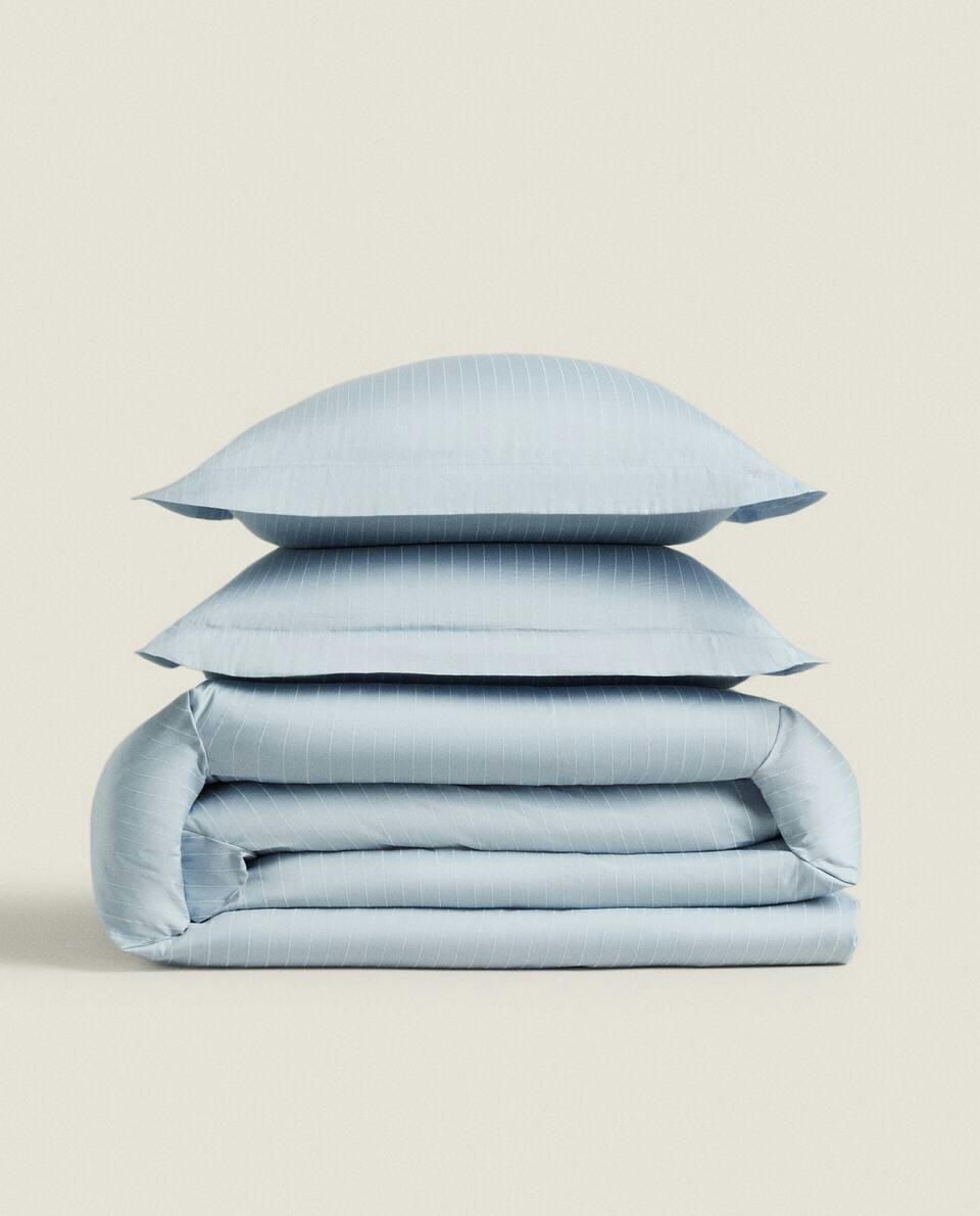 STRIPED DUVET COVER
