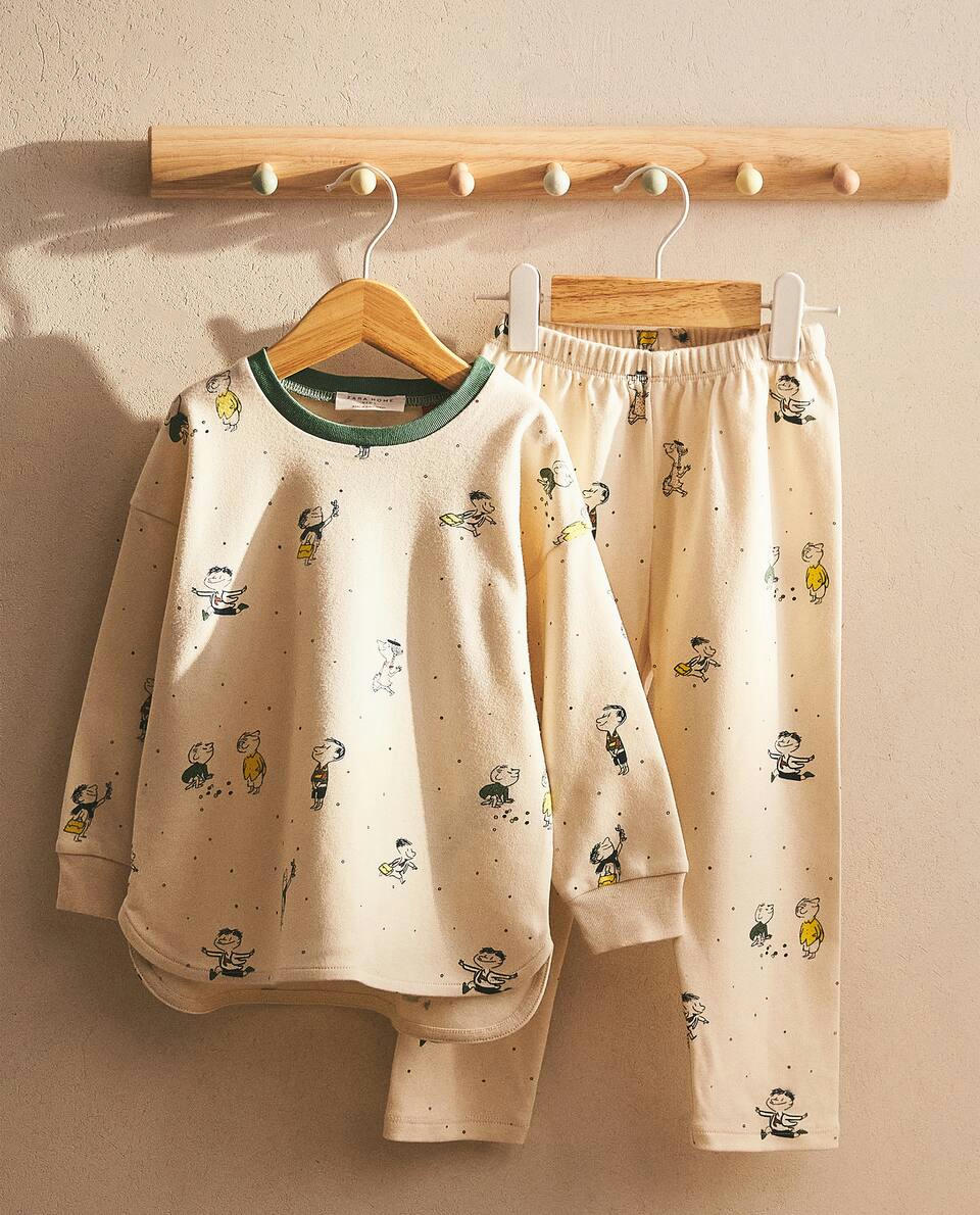 CHILDREN'S LE PETIT NICOLAS ? COTTON SET OF PYJAMAS