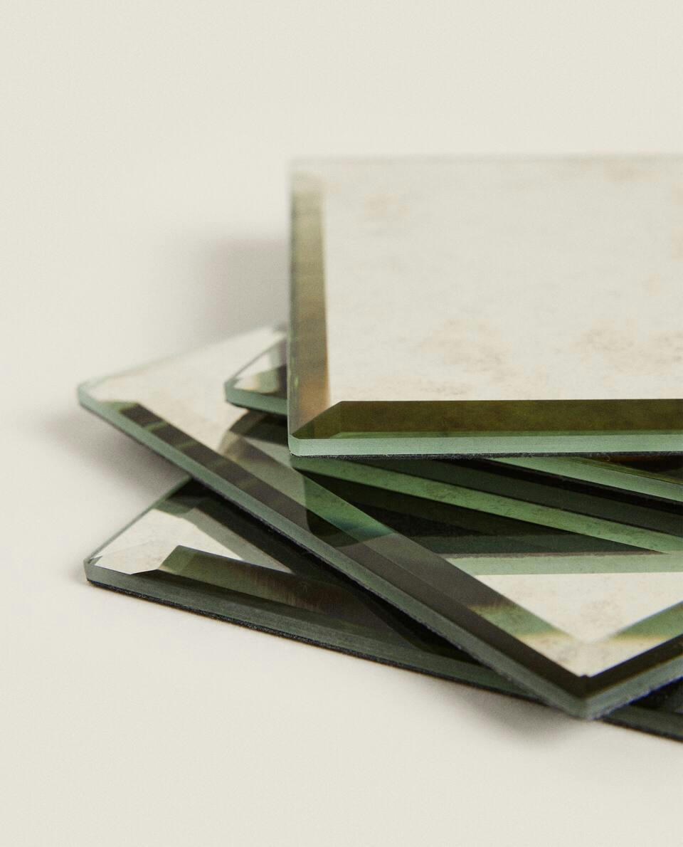 ANTIQUE-LOOK COASTER (PACK OF 4)