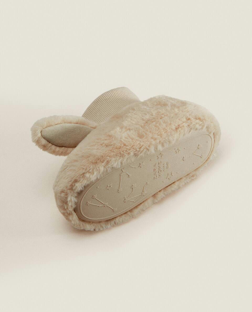 FUZZY BUNNY SLIPPERS