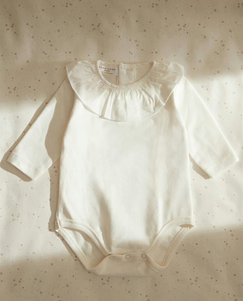 BODYSUIT WITH COLLAR