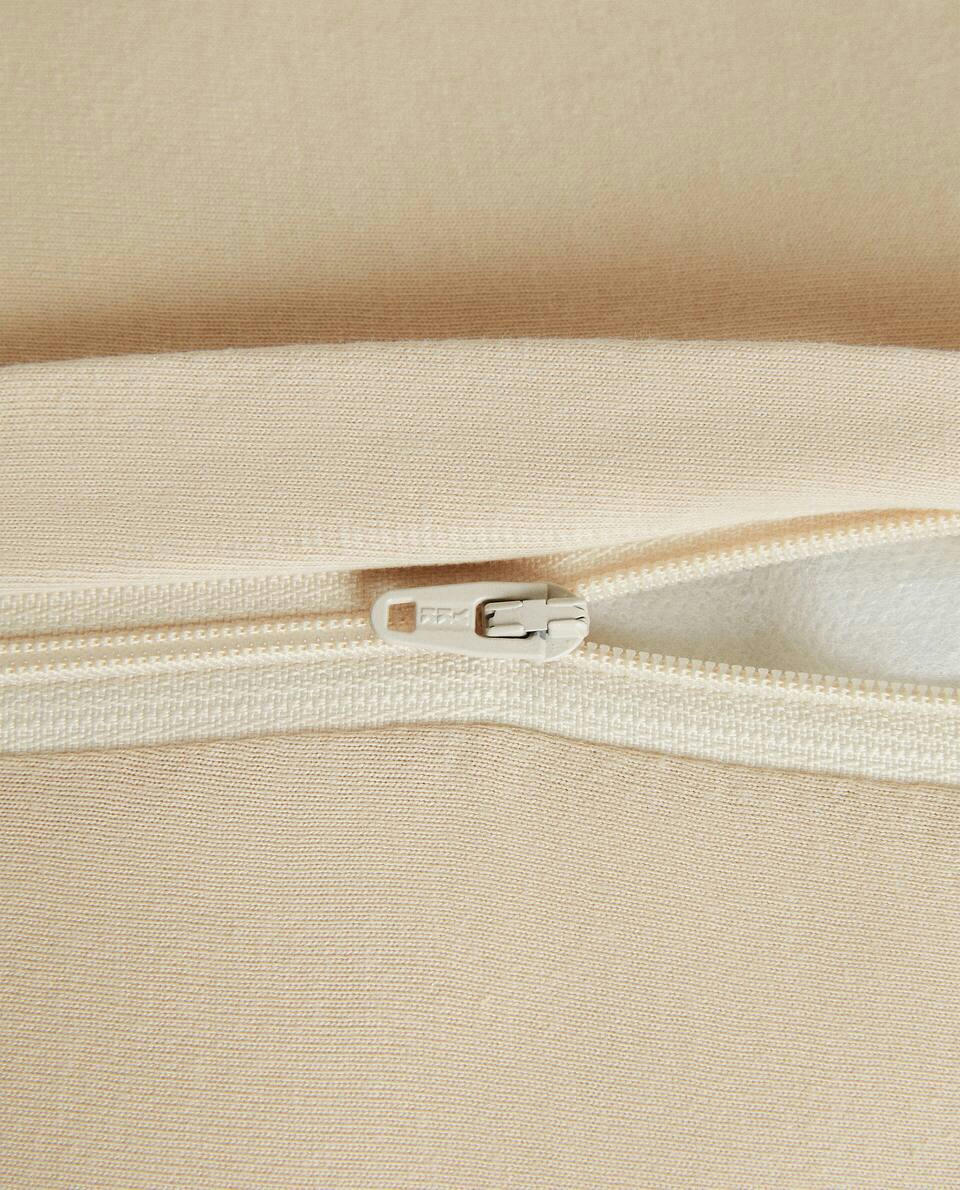 WAFFLE-KNIT CUSHION COVER