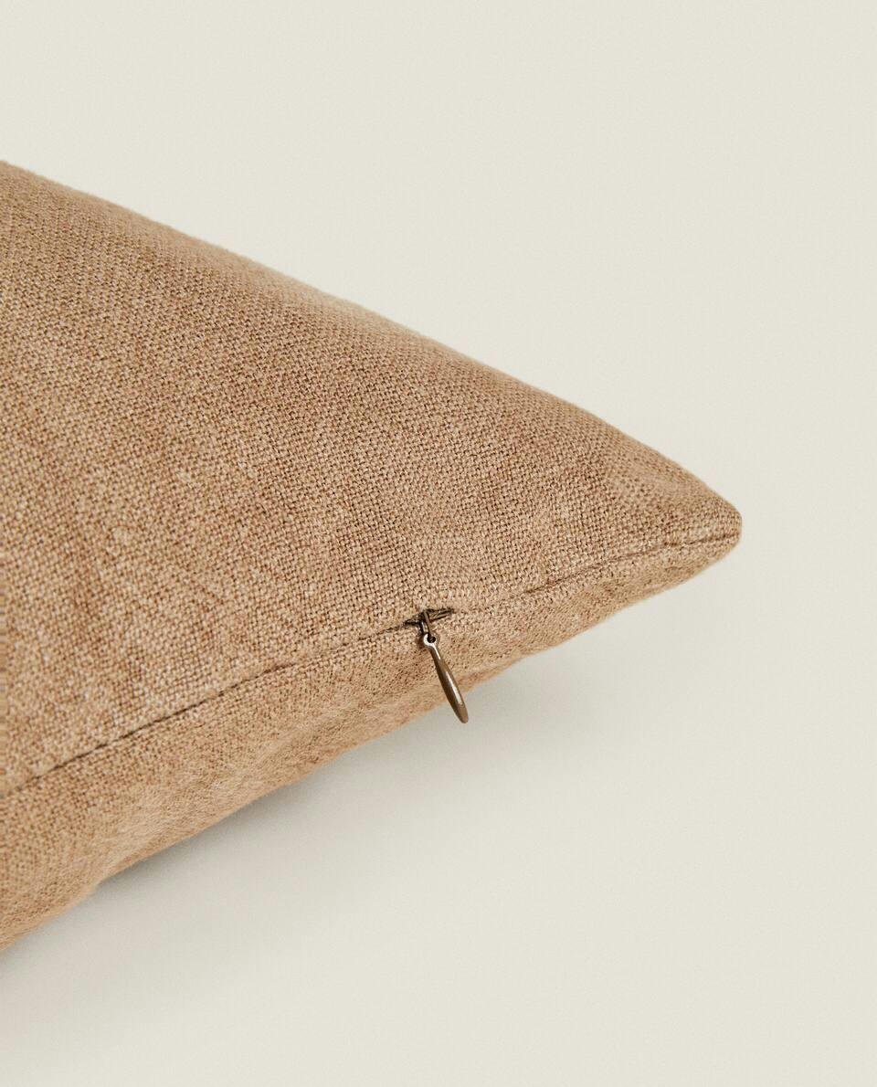 WASHED LINEN CUSHION COVER