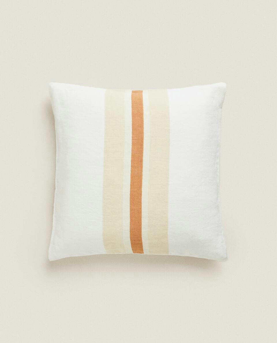 STRIPED CUSHION COVER