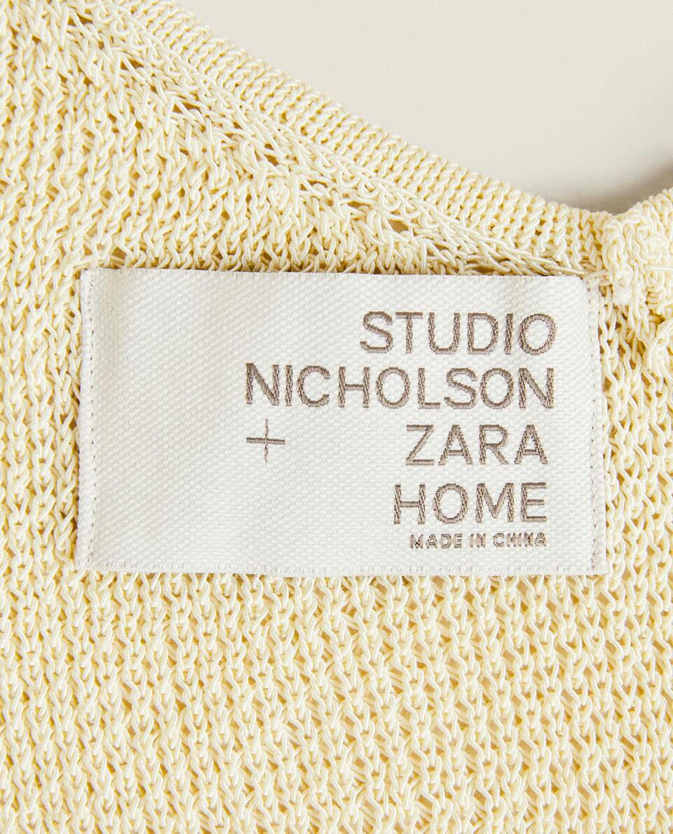 KNIT TOTE BAG X STUDIO NICHOLSON