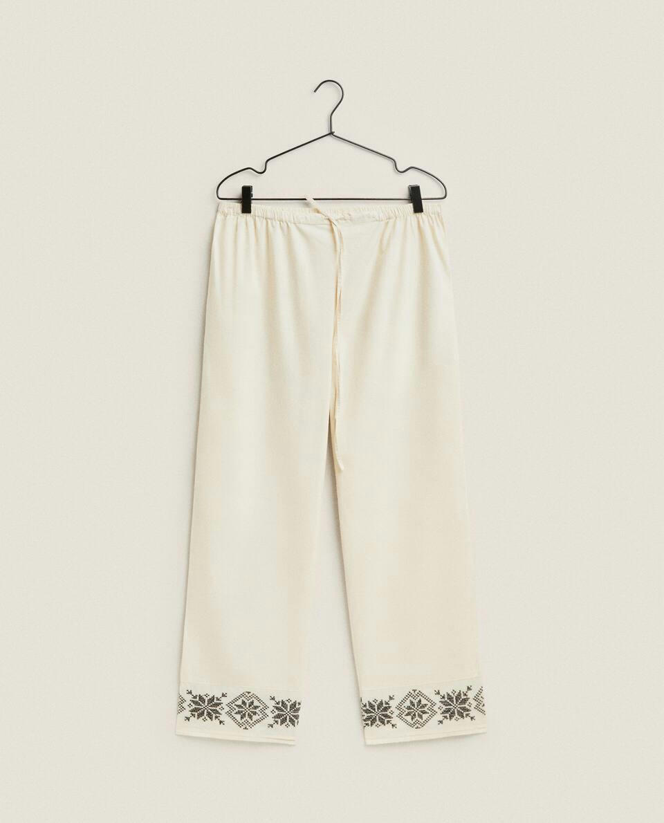 CHRISTMAS KAFTAN PYJAMA BOTTOMS