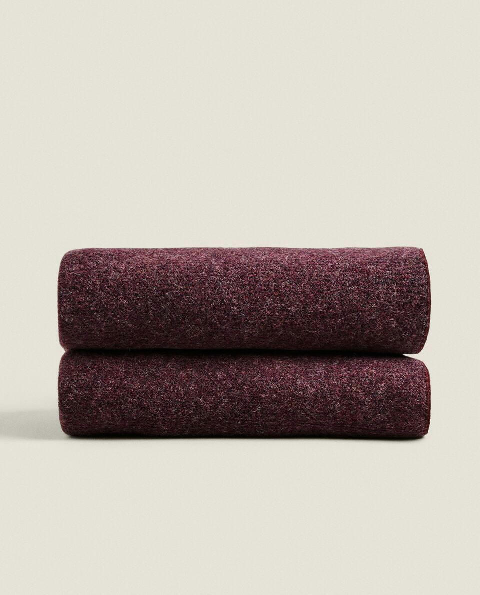 CHILDREN’S EMBROIDERED ALPACA BLEND BLANKET