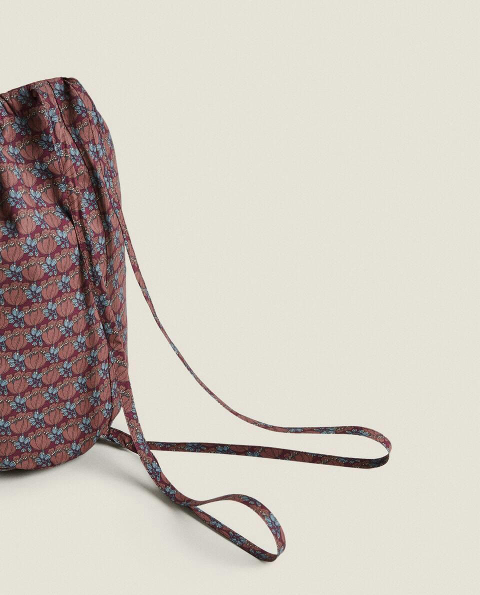 MADE WITH LIBERTY FABRIC CHILDREN’S CLOTHES BAG