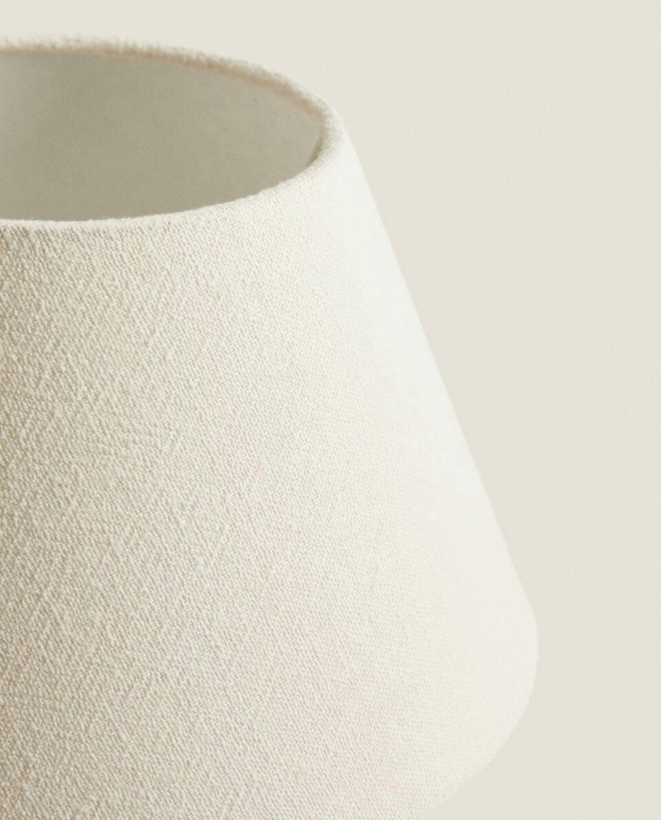 SMALL EARTHENWARE BASE LAMP