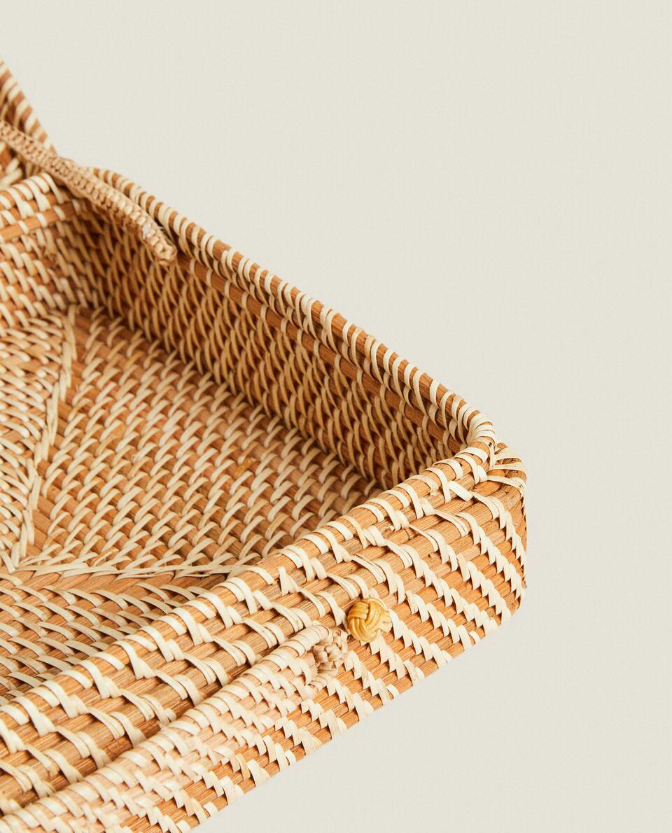 KIDS’ DIAMOND RATTAN BRIEFCASE