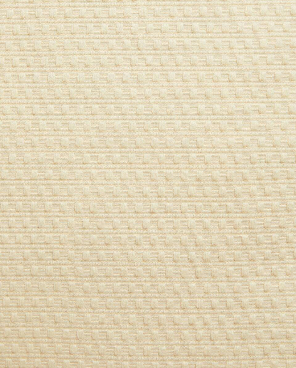 COTTON JACQUARD CUSHION