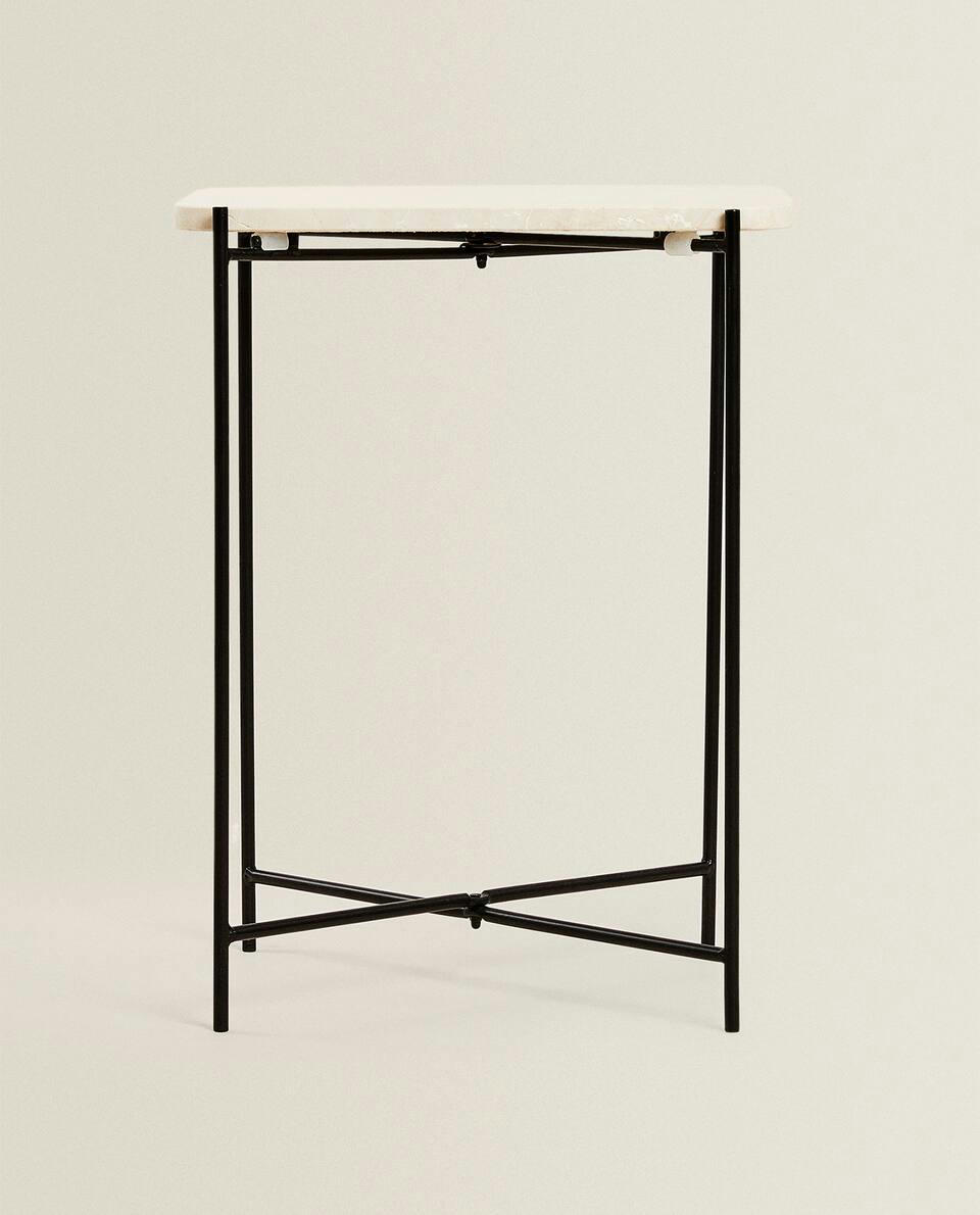 MARBLE SIDE TABLE