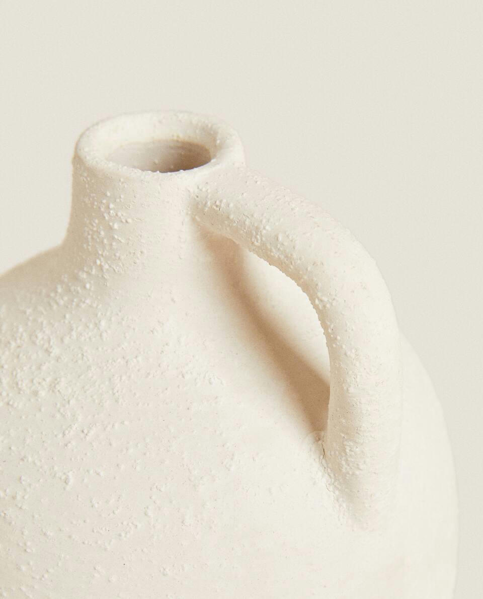 ROUGH EARTHENWARE VASE