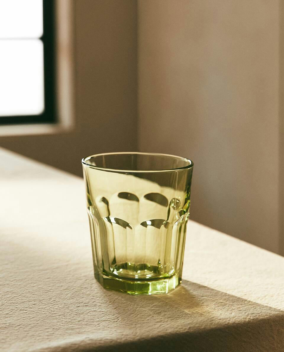 TRANSPARENT WATER GLASS