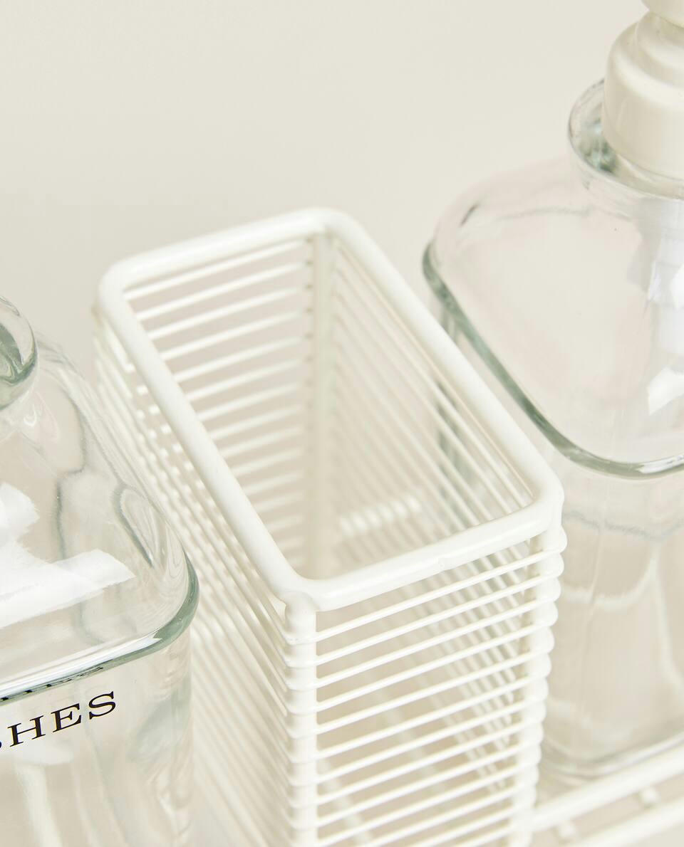 DOUBLE DISPENSER WITH STAND