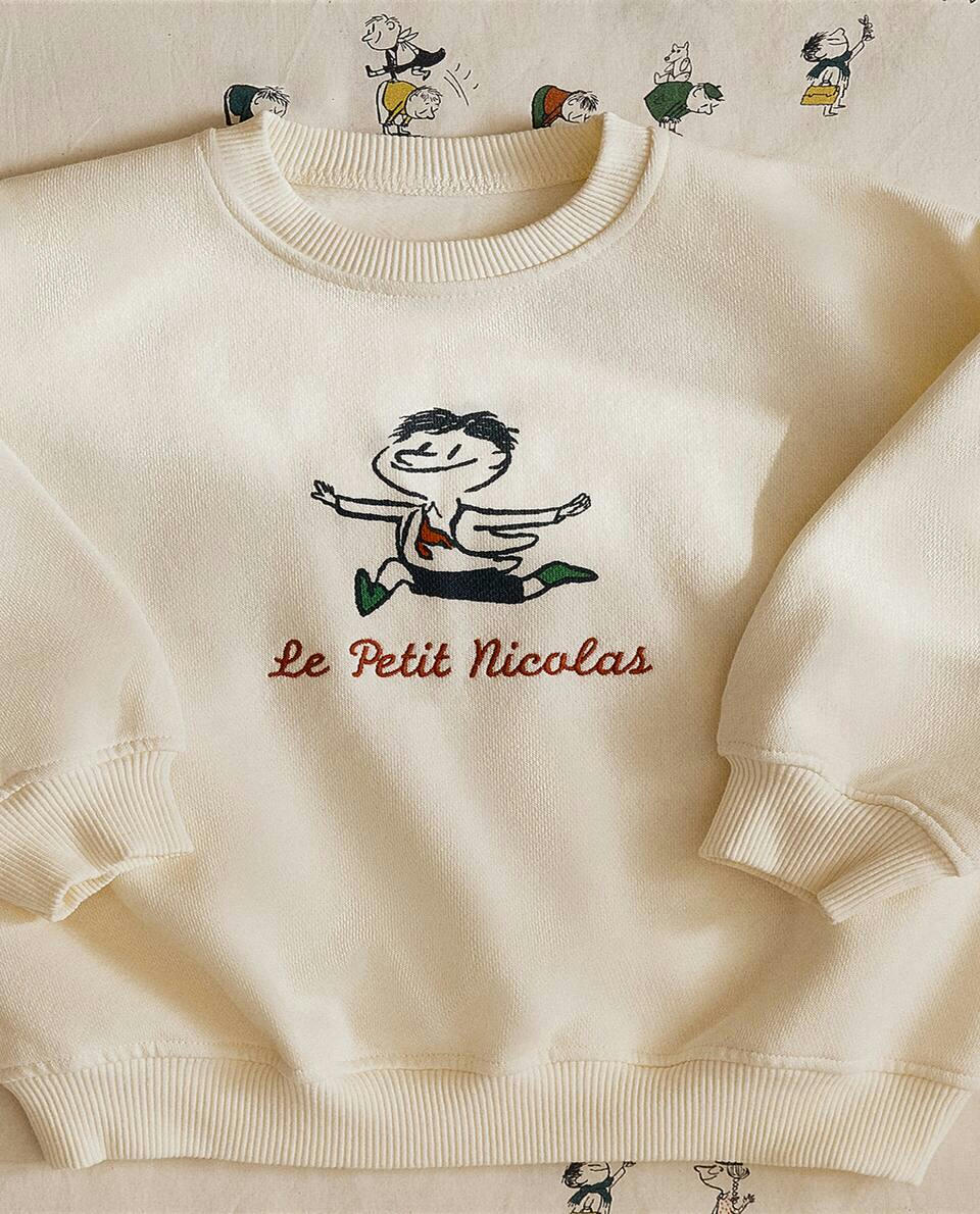 CHILDREN’S LE PETIT NICOLAS ? COTTON SWEATSHIRT